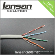 Cable de 4PR 24AWG UTP CAT5e / cable a granel / cable de datos / cable de Ethernet / cable del LAN, 100Mhz / PVC / LSOH